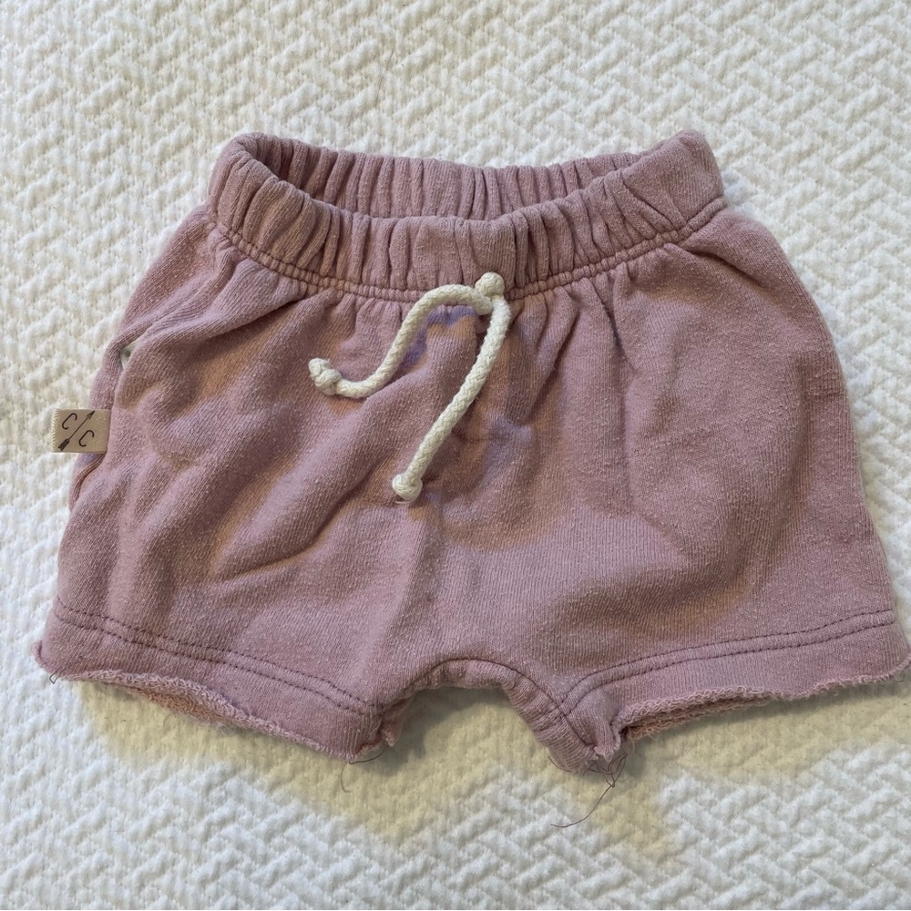 Childhood clothing, boy shorts Dusty pink light pink mauve Shorts